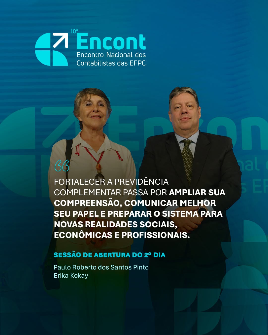 Post de Abrapp - Associação Brasileira das Entidades Fechadas de Previdência Complementar