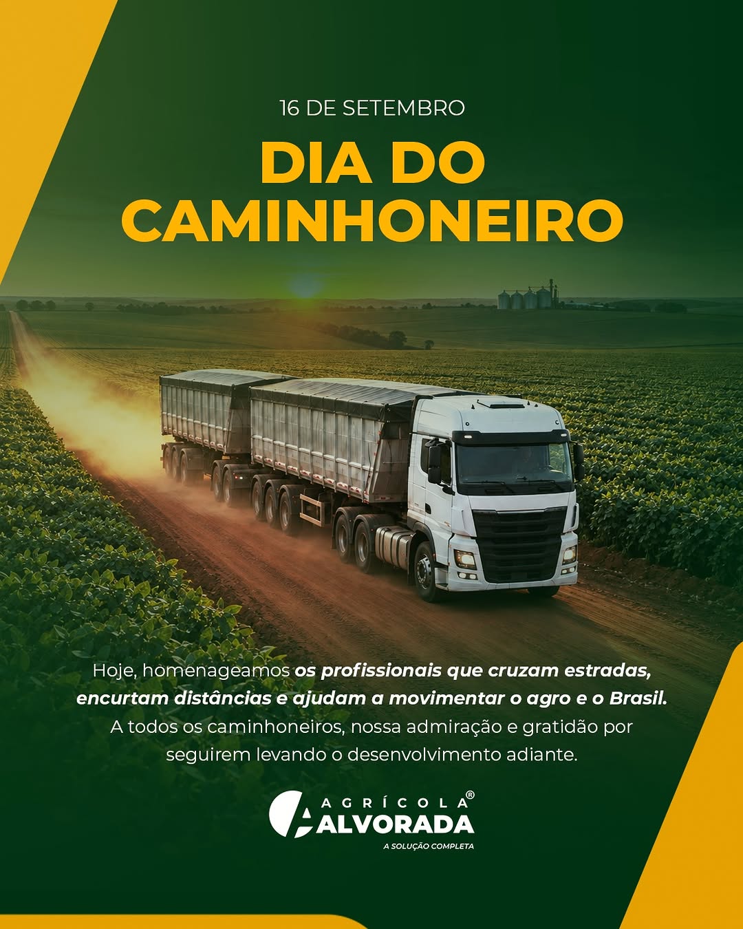 Post de Agrícola Alvorada