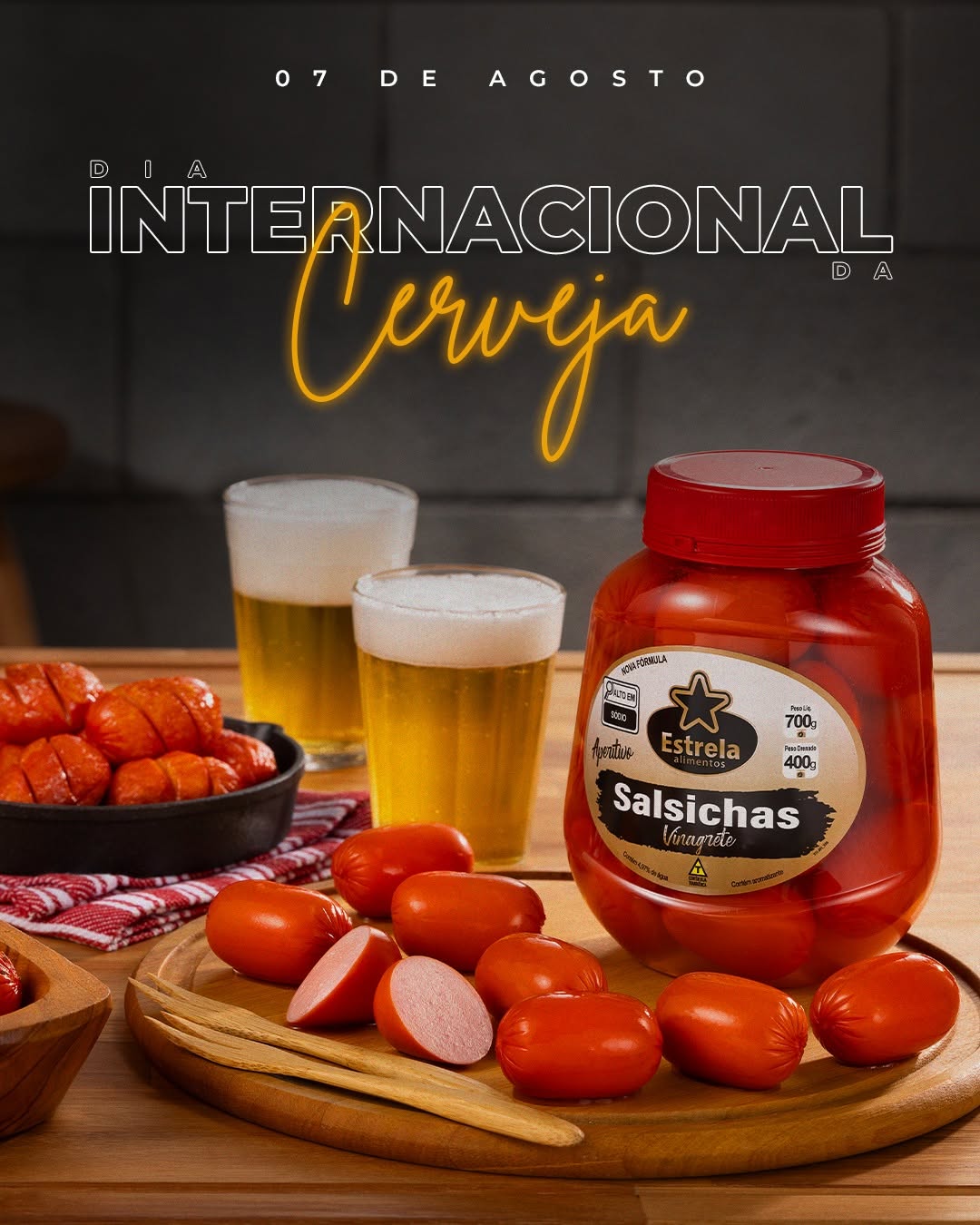 Post de Alimentos Estrela