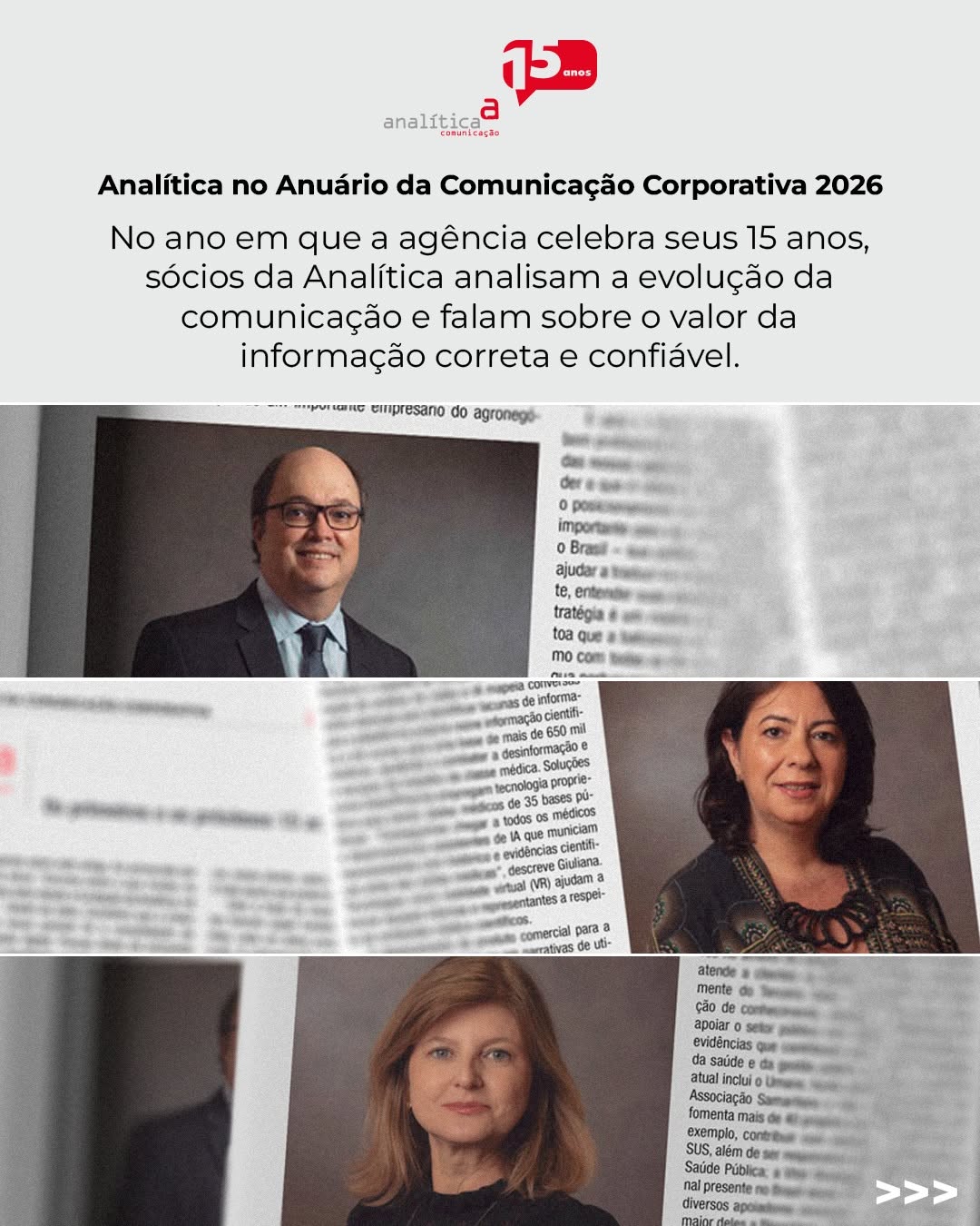 Post de Analítica Comunicação