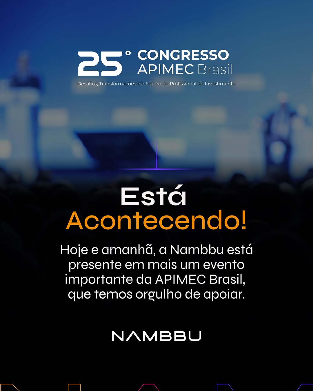 Post de APIMEC Brasil