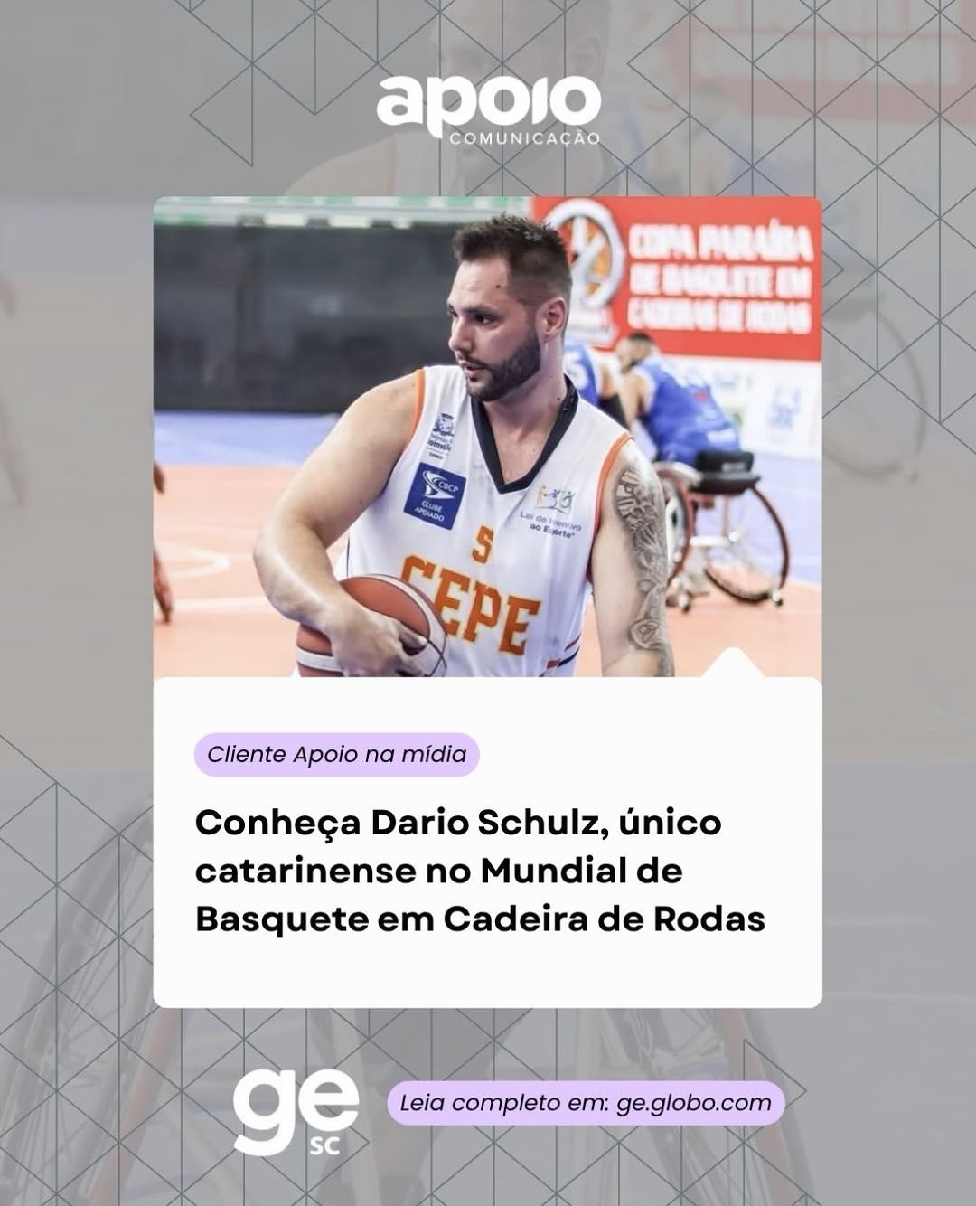 Post de Apoio comunicação