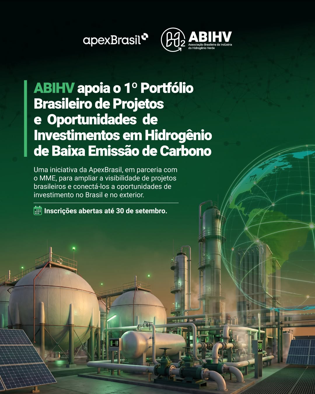 Post de Associação Brasileira do Hidrogênio Verde