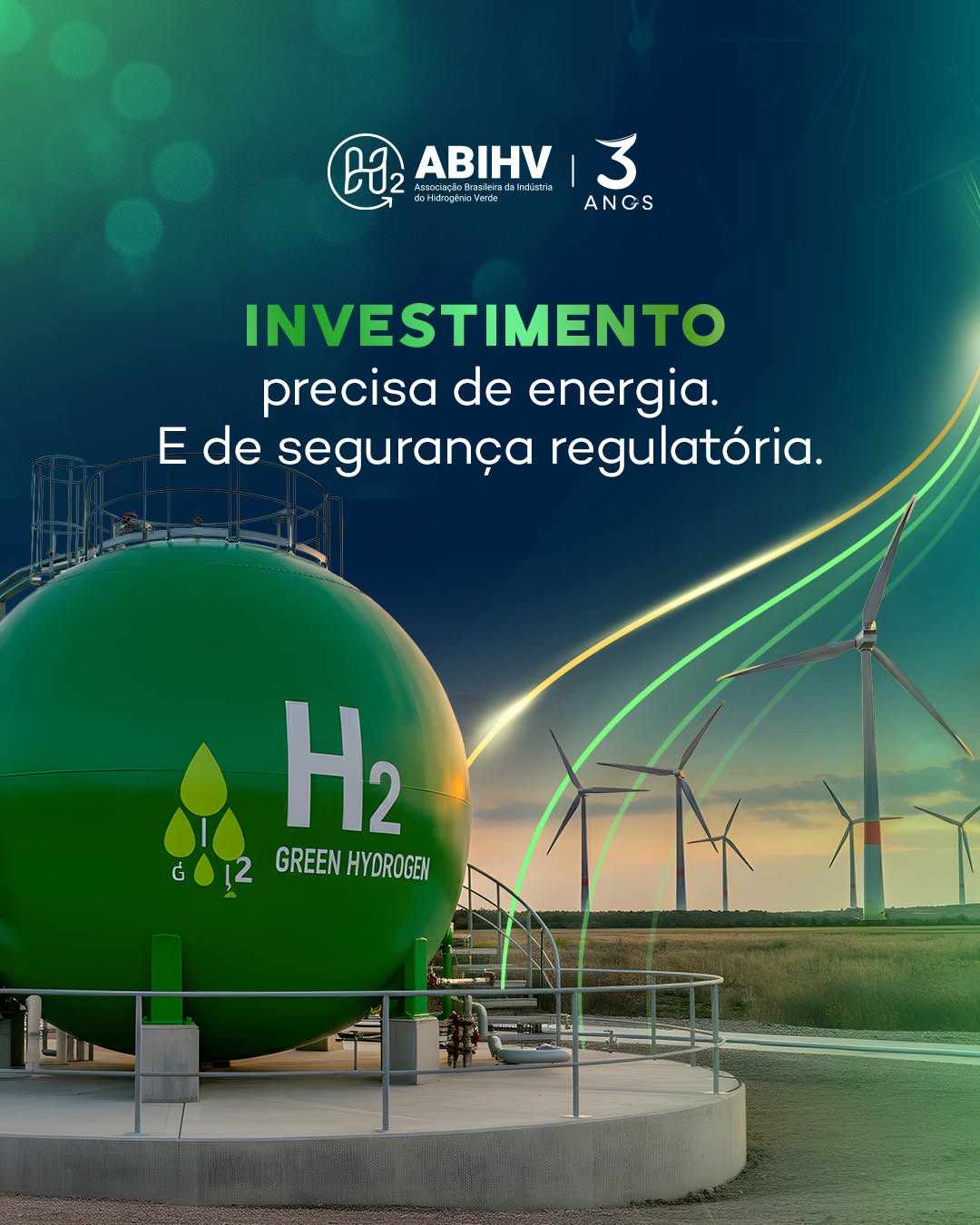 Post de Associação Brasileira do Hidrogênio Verde