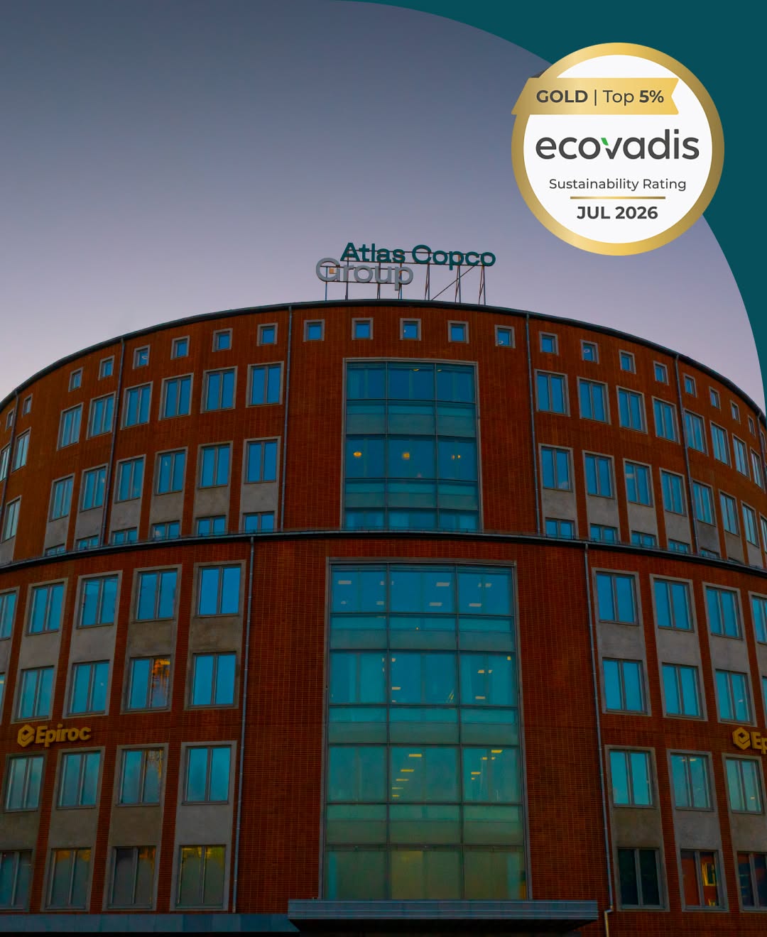 Post de Atlas Copco