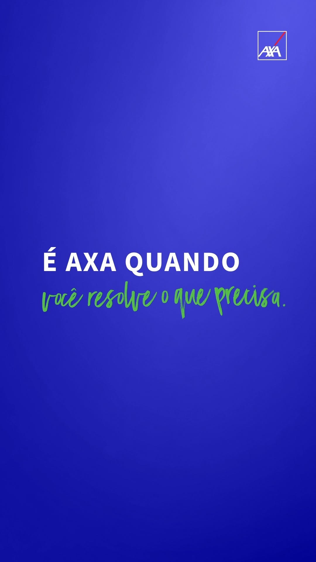 Post de AXA no Brasil