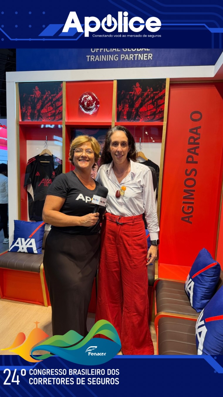 Post de AXA no Brasil