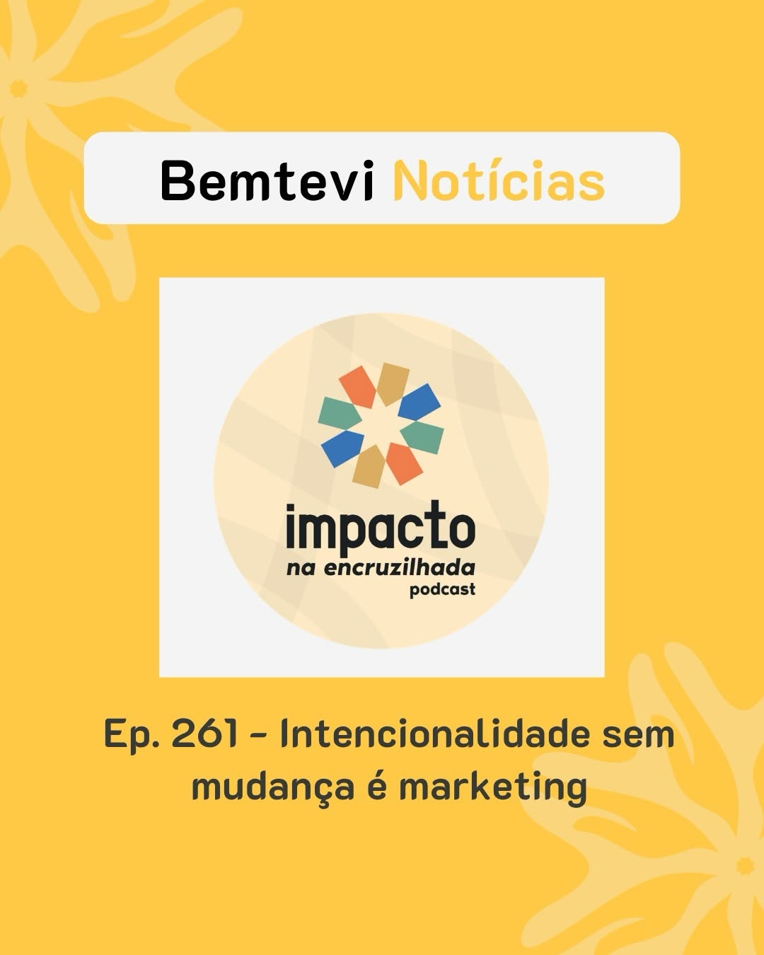 Post de Bemtevi Negócios Sociais