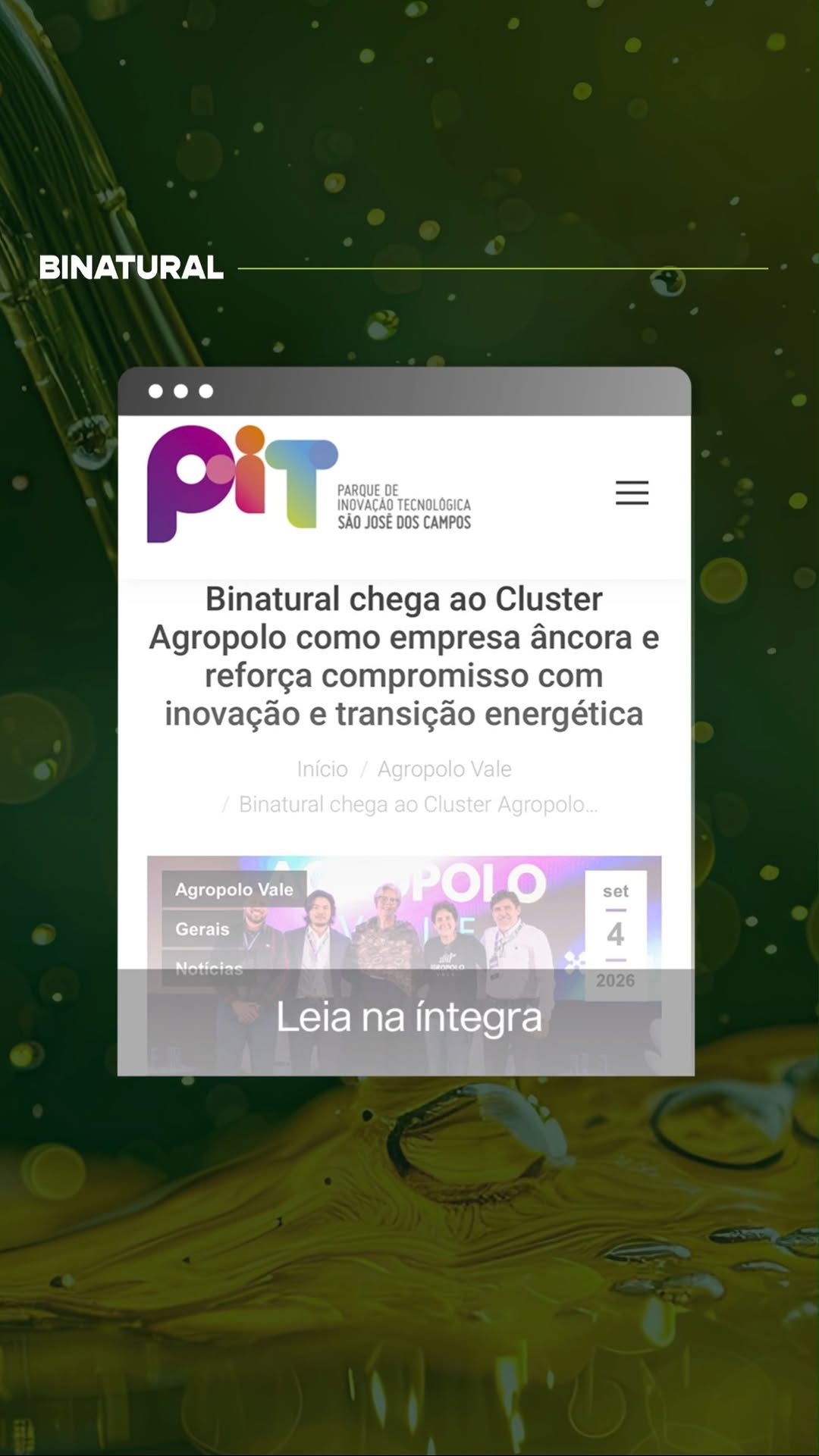 Post de Binatural