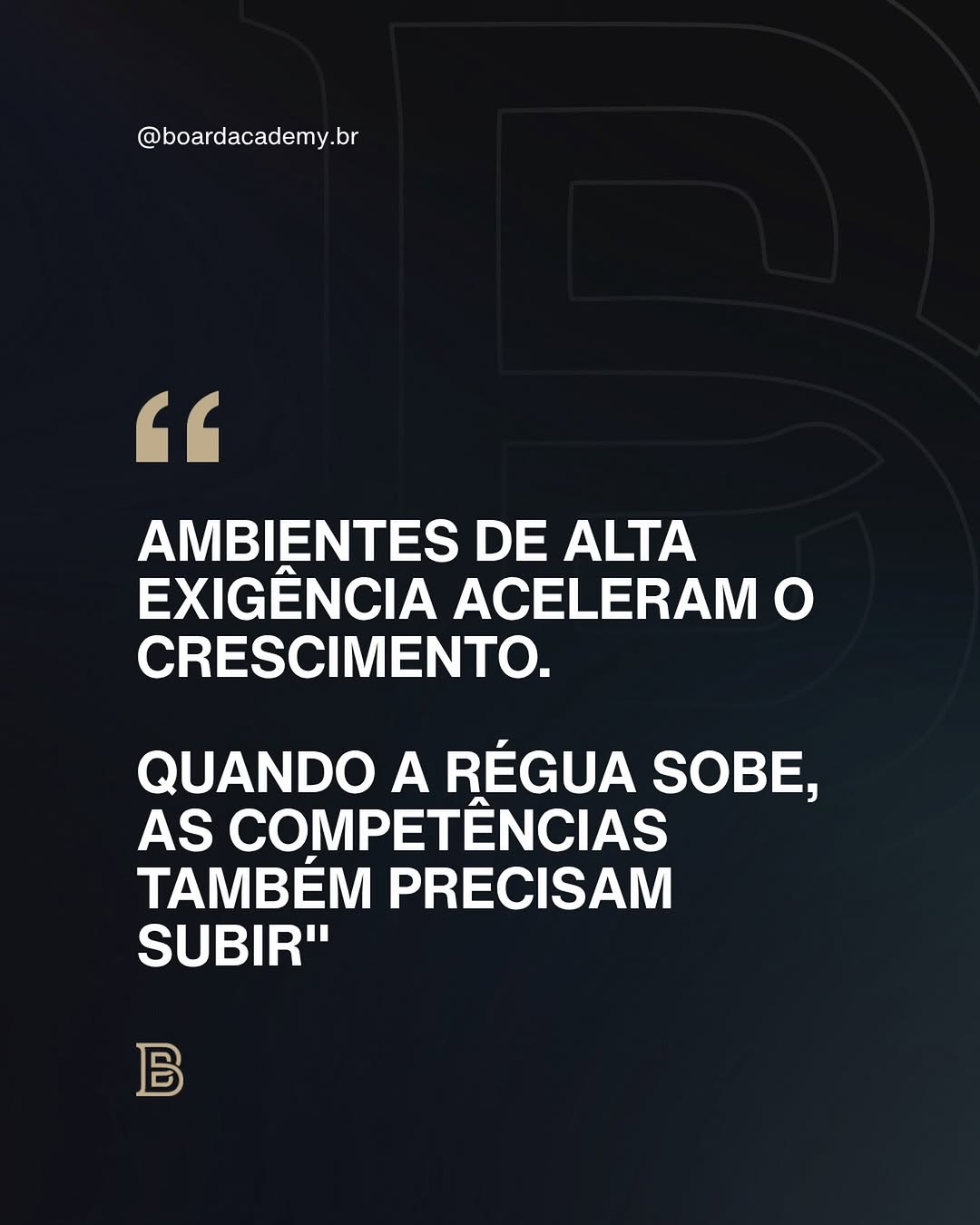 Post de Board Academy Br