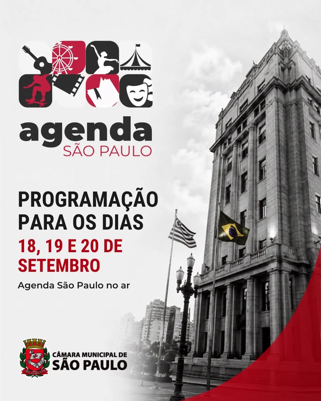 Post de Câmara Municipal de São Paulo Oficial
