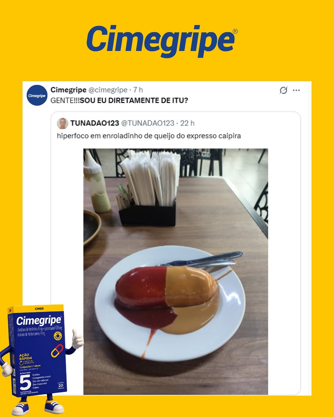 Post de Cimegripe