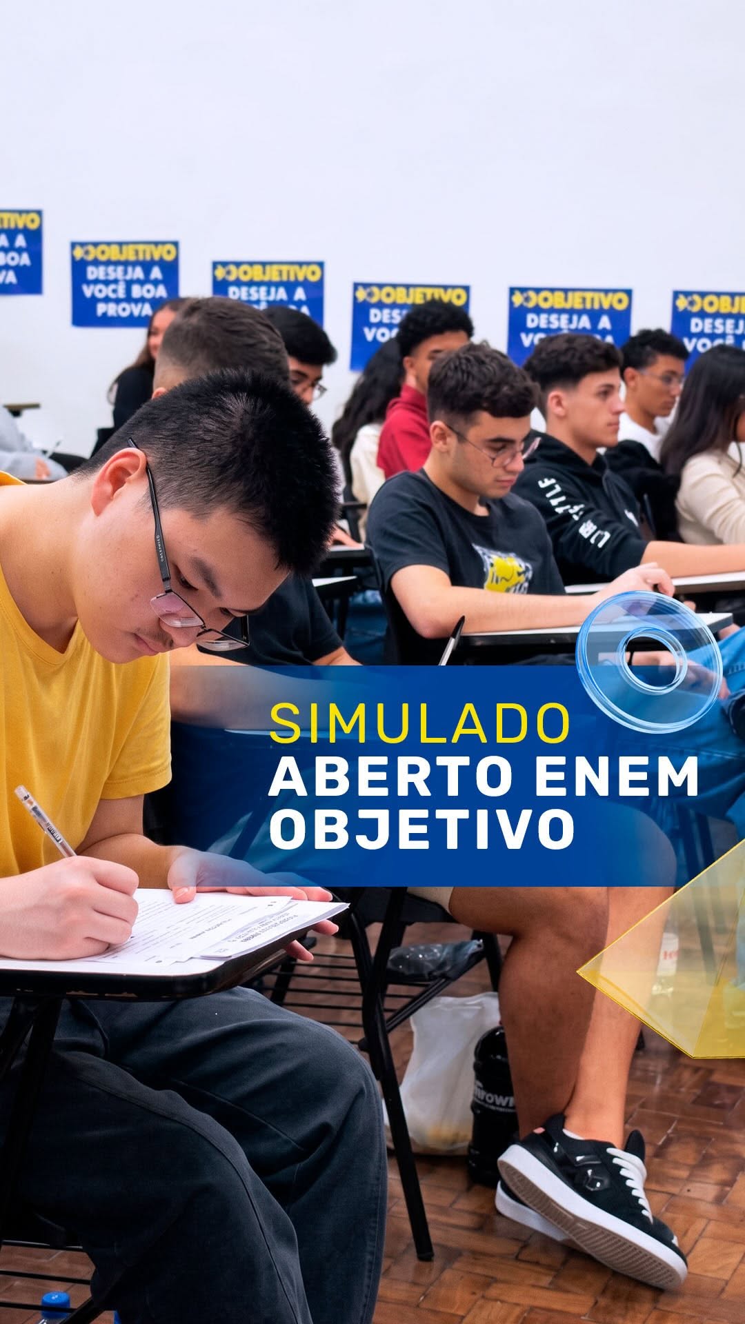 Post de Colégio e Curso Objetivo