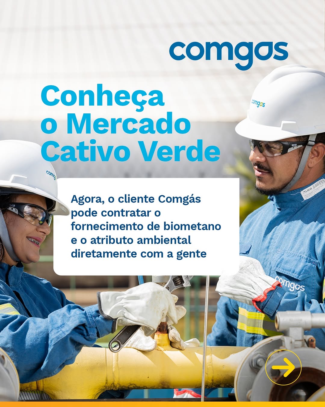 Post de Comgás
