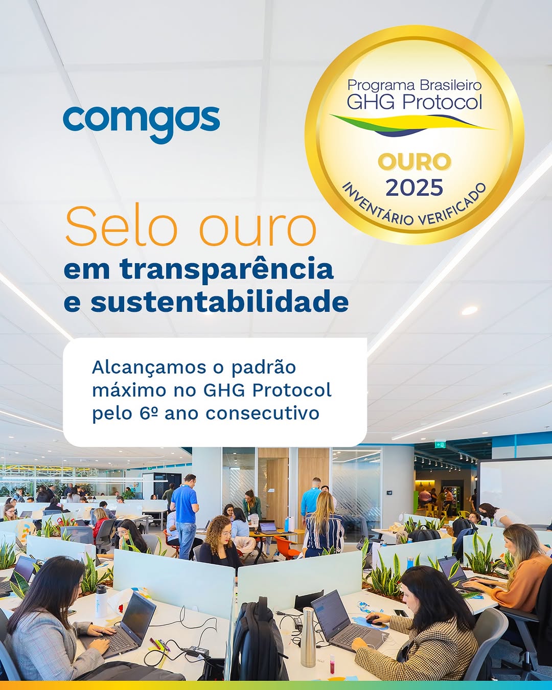 Post de Comgás