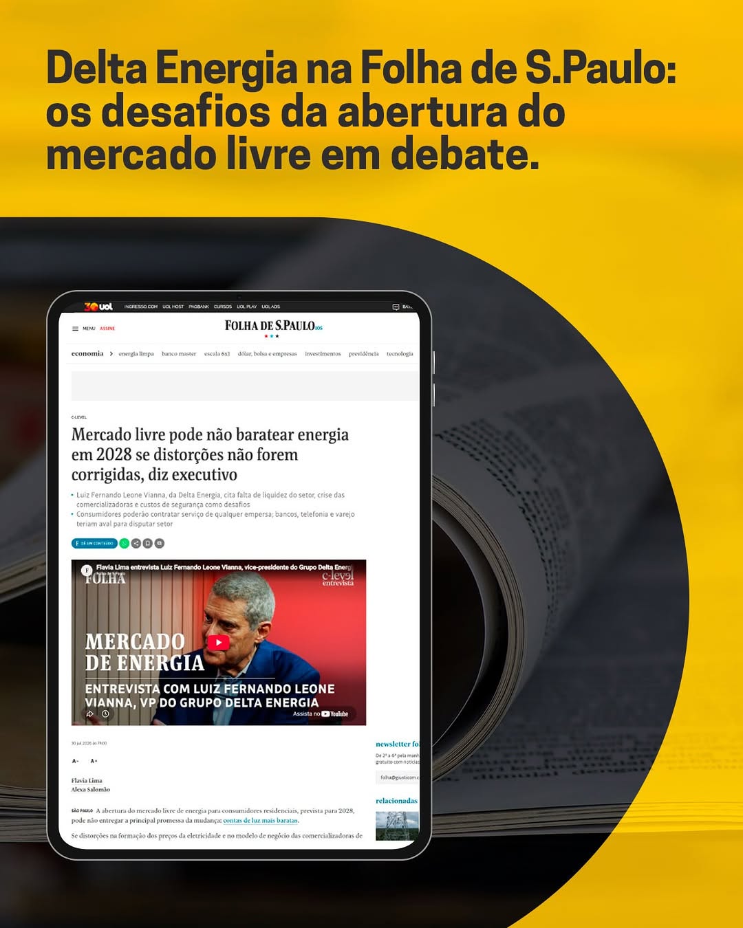Post de Delta Energia