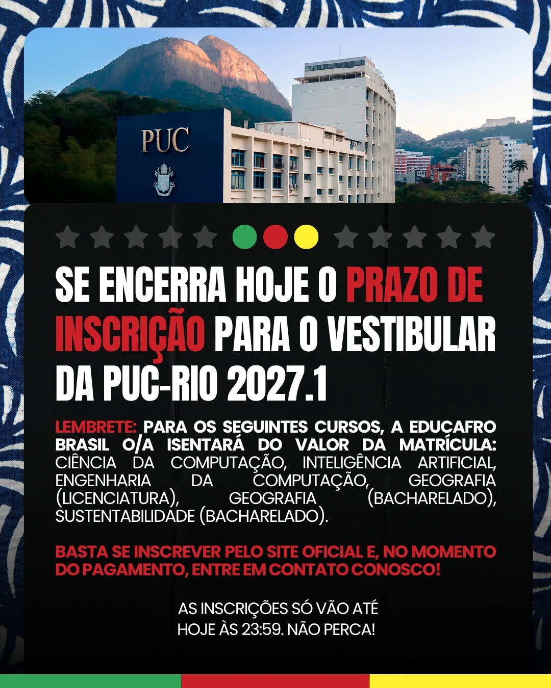Post de Educafro