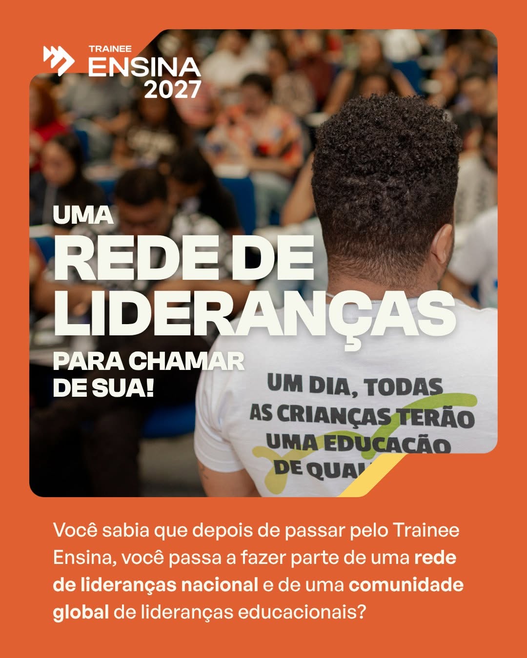 Post de Ensina Brasil