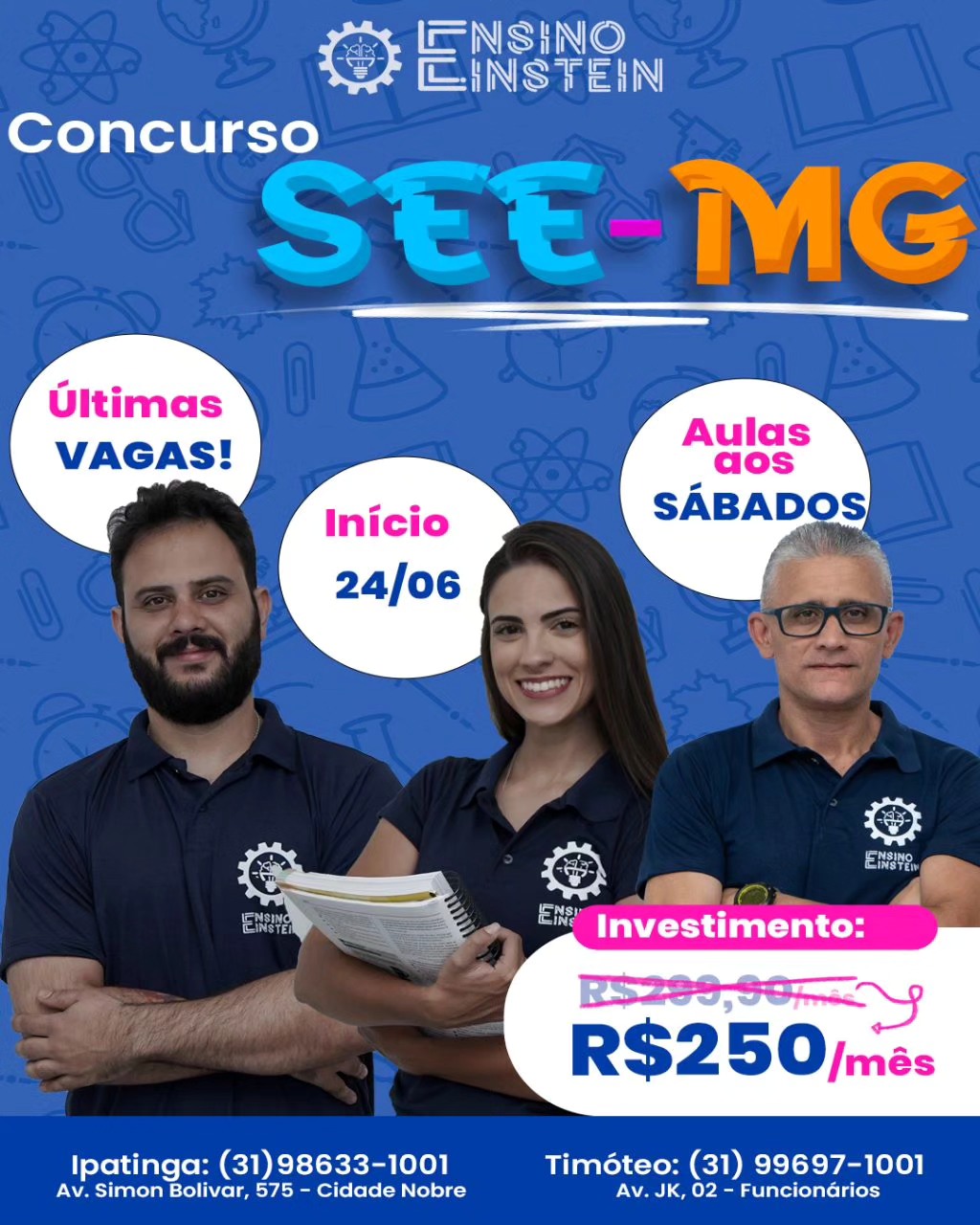 Post de Ensino einstein
