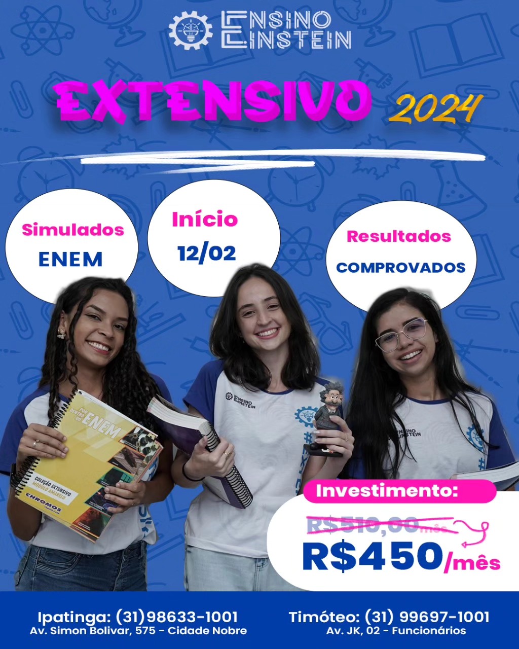 Post de Ensino einstein