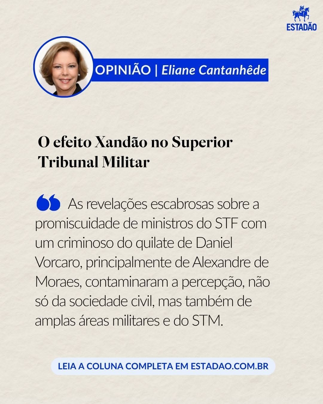Post de Estadão