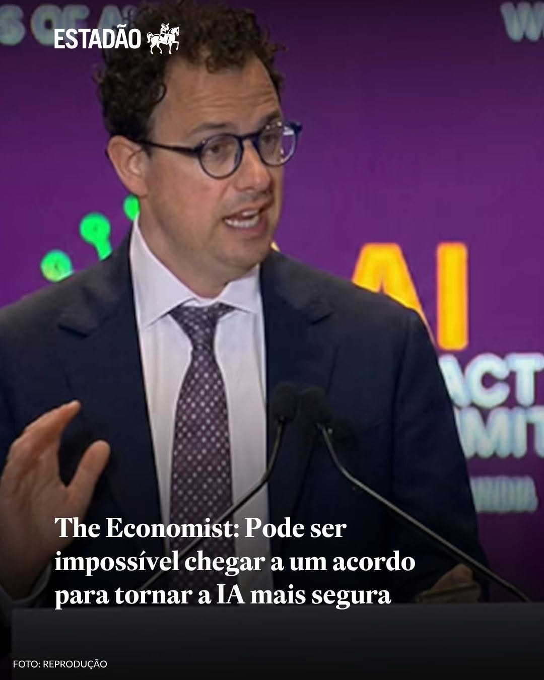 Post de Estadão