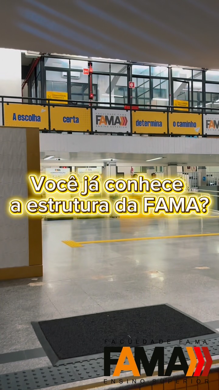 Post de Faculdade Fama