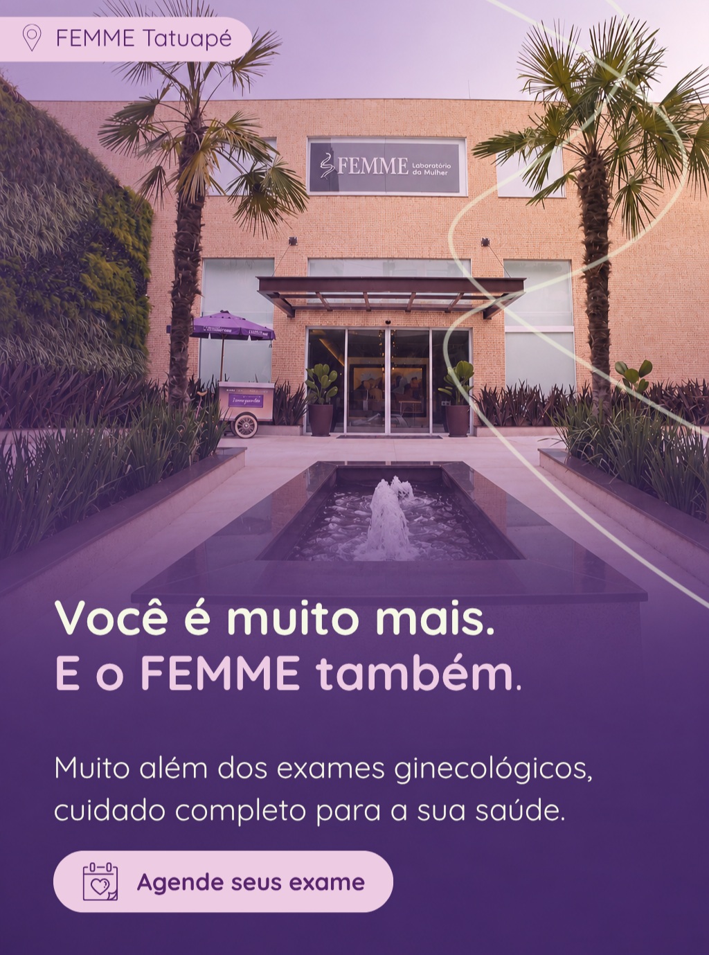 Post de FEMME - Laboratório da Mulher