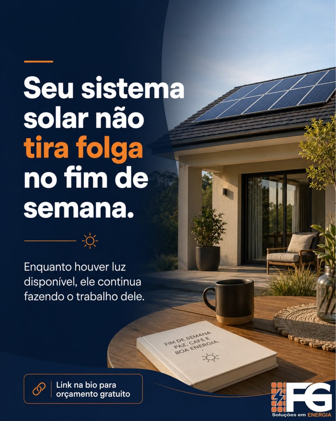 Post de FG Soluções em Energia