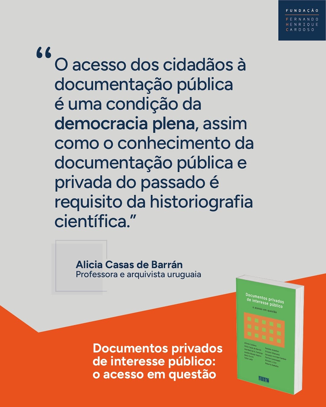 Post de Fundação Fernando Henrique Cardoso