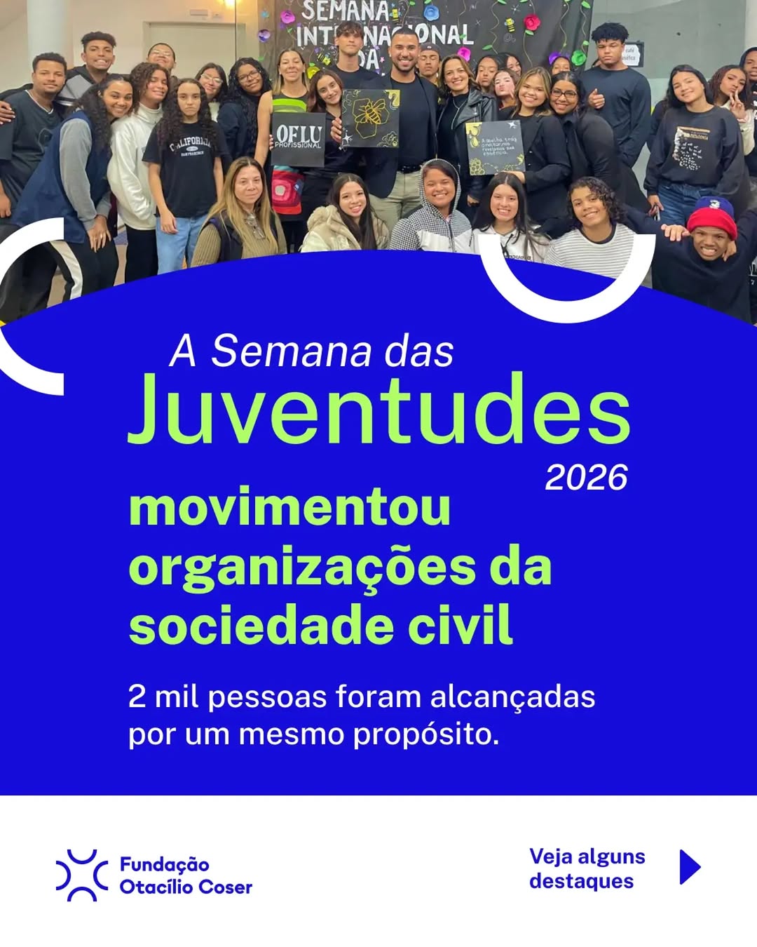 Post de Fundação Otacílio Coser