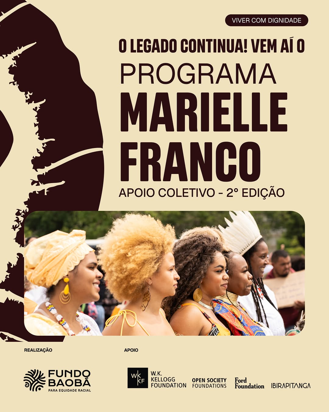 Post de Fundo Baobá para Equidade Racial