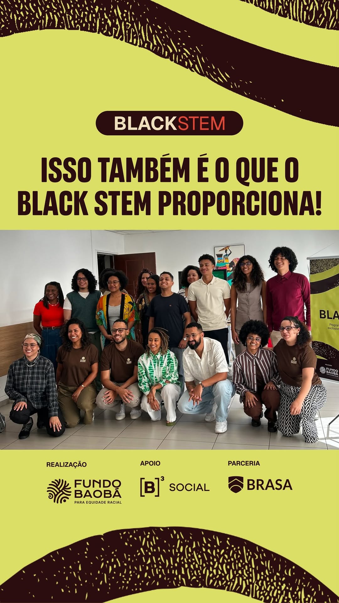 Post de Fundo Baobá para Equidade Racial