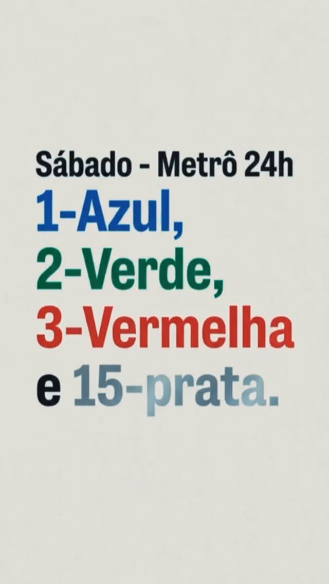 Post de Governo de São Paulo - Metrô