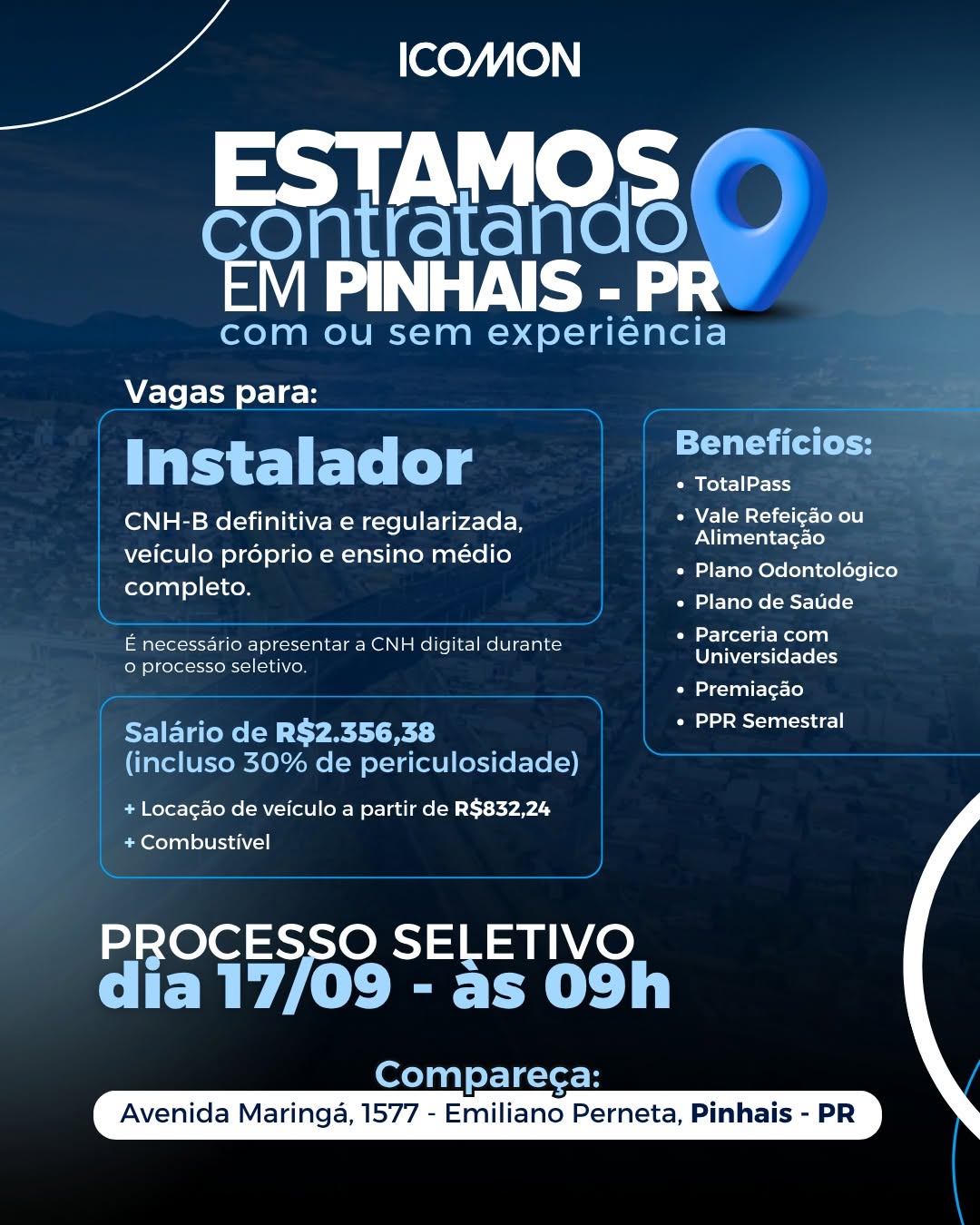 Post de Icomon Tecnologia Ltda