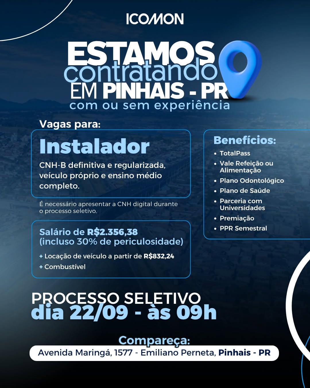 Post de Icomon Tecnologia Ltda