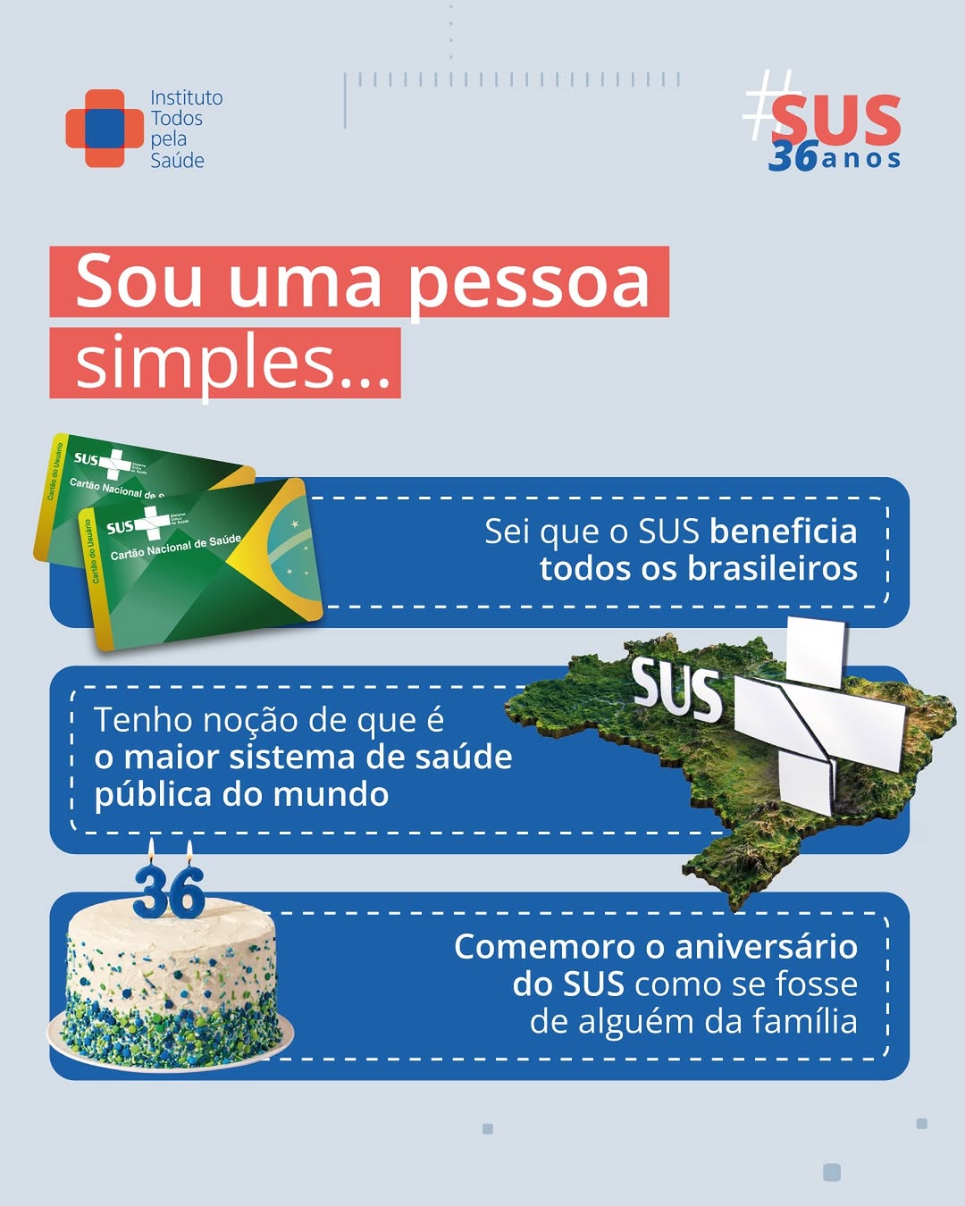 Post de Instituto Todos pela Saúde (ITpS)