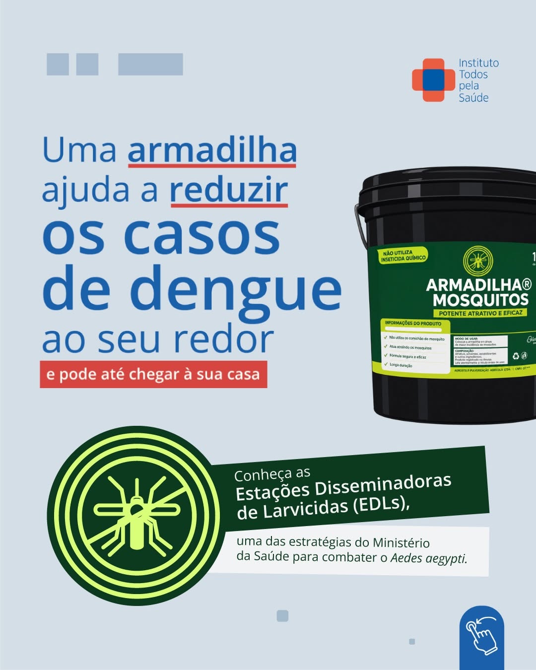 Post de Instituto Todos pela Saúde (ITpS)