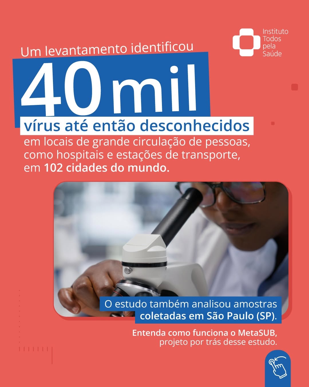 Post de Instituto Todos pela Saúde (ITpS)