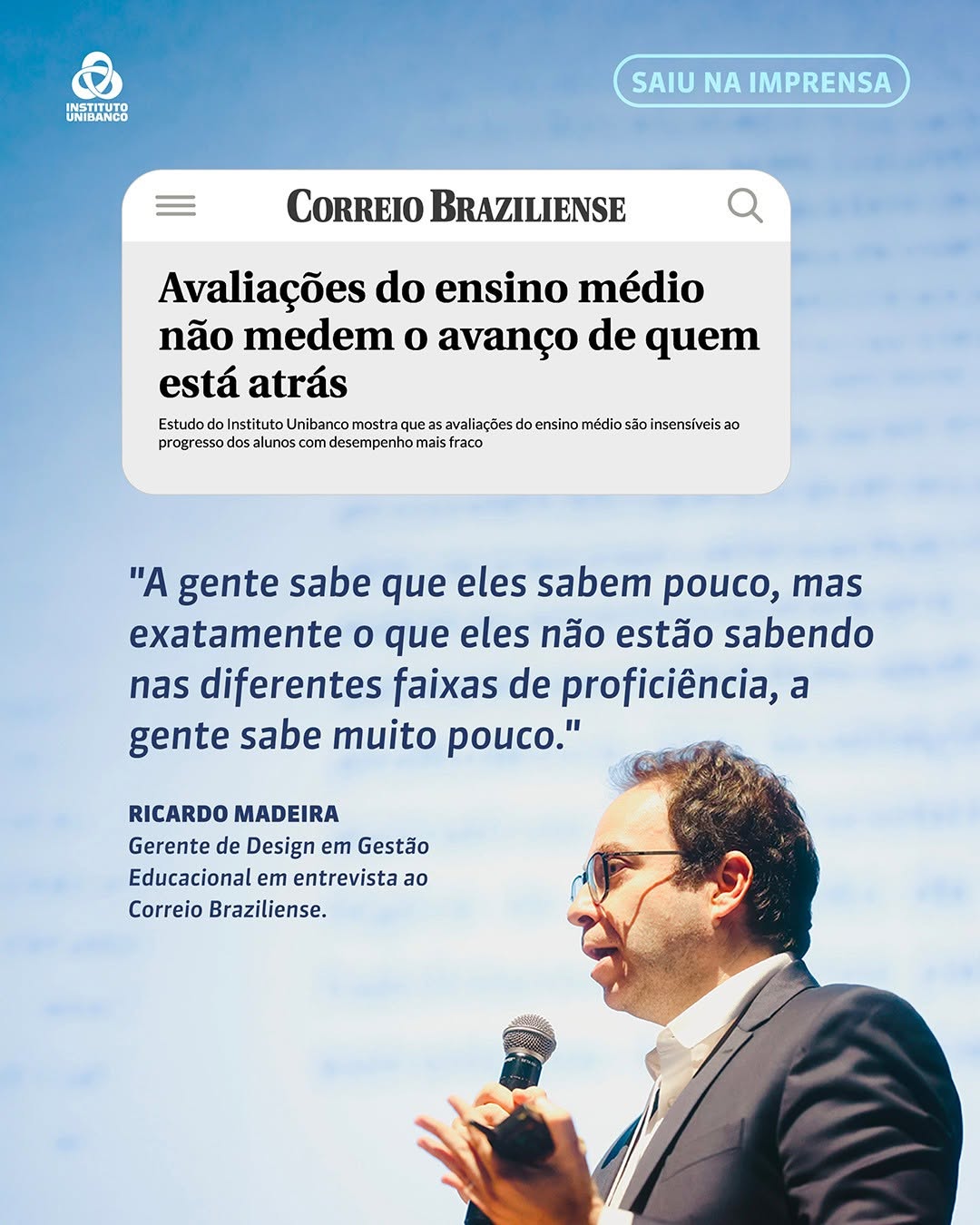 Post de Instituto Unibanco