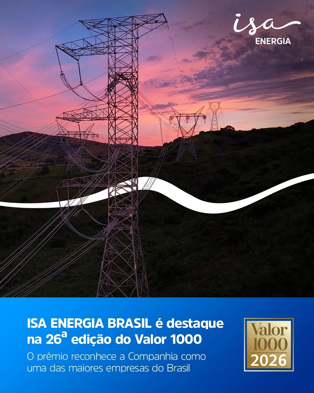 Post de ISA Energia Brasil