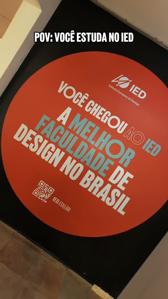 Post de Istituto Europeo di Design - IED São Paulo