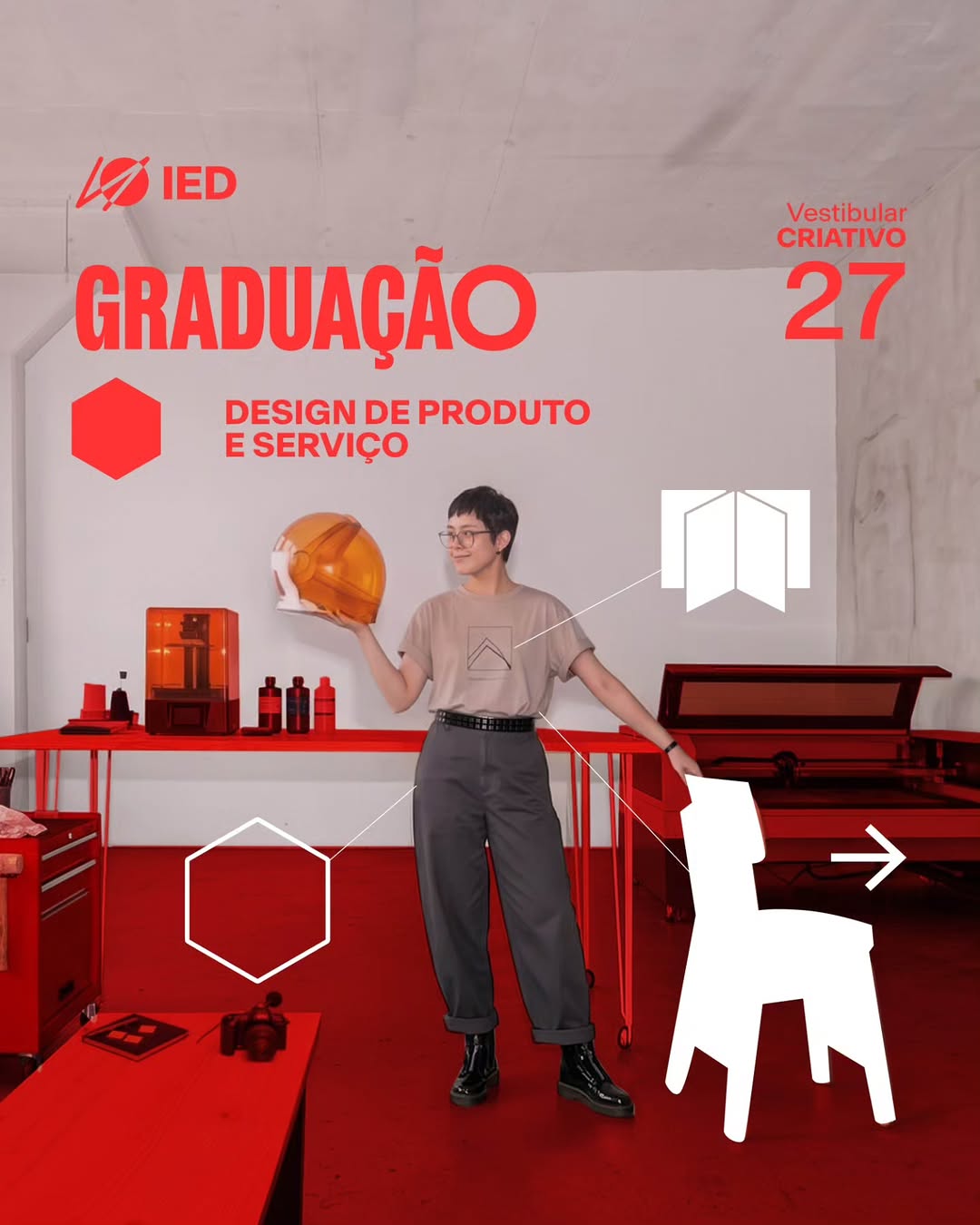 Post de Istituto Europeo di Design - IED São Paulo