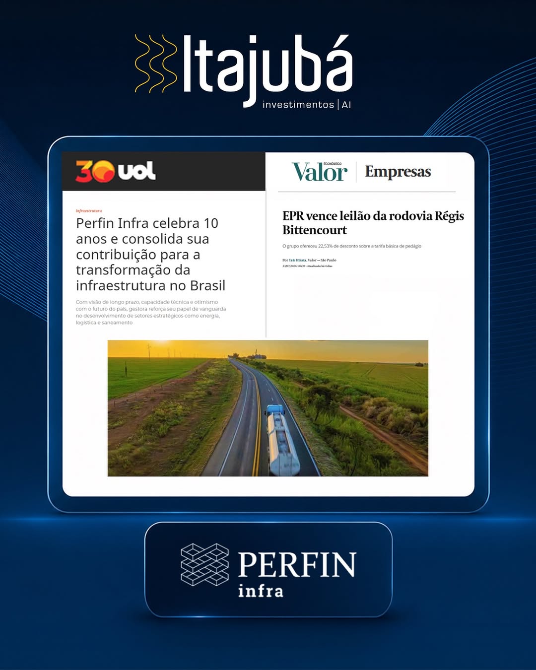 Post de Itajubá Investimentos