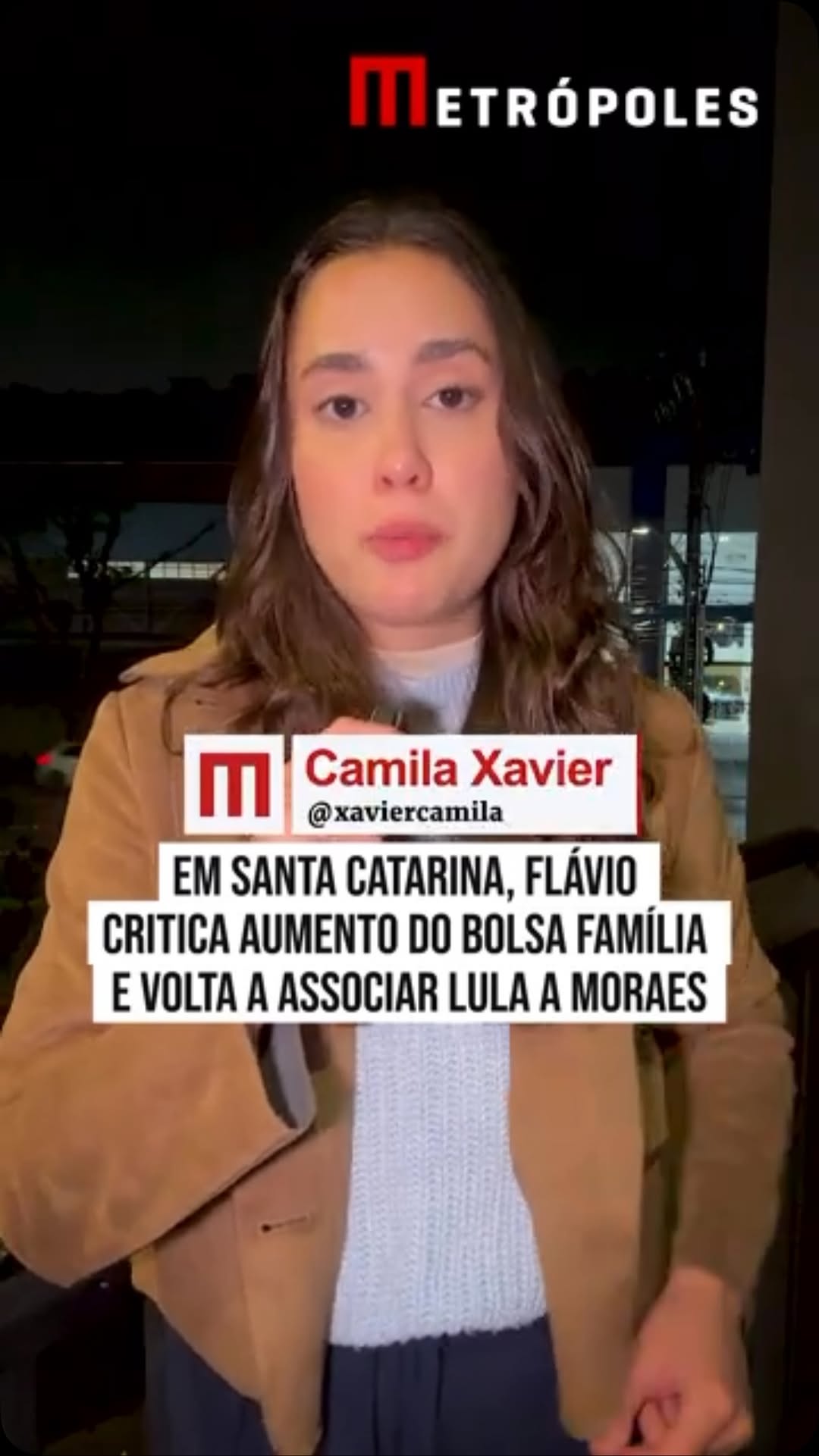 Post de Metrópoles
