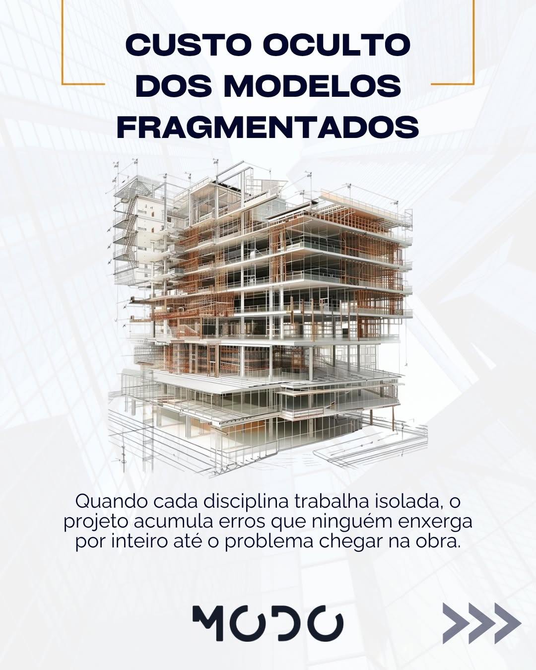 Post de Modo Projetos Engenharia