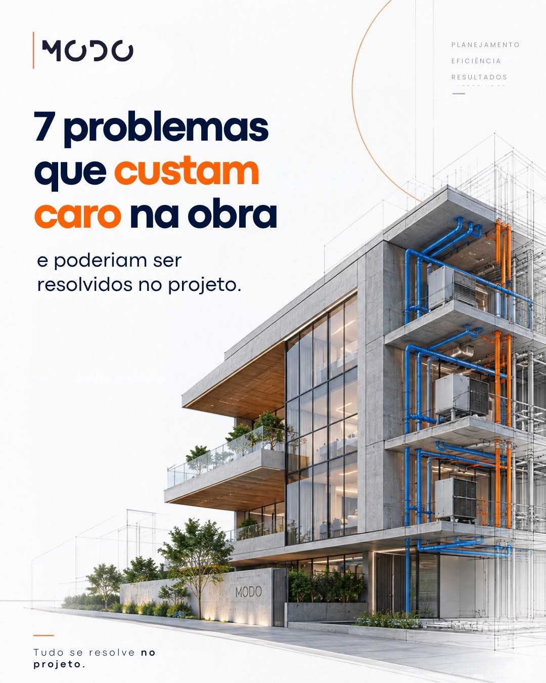 Post de Modo Projetos Engenharia
