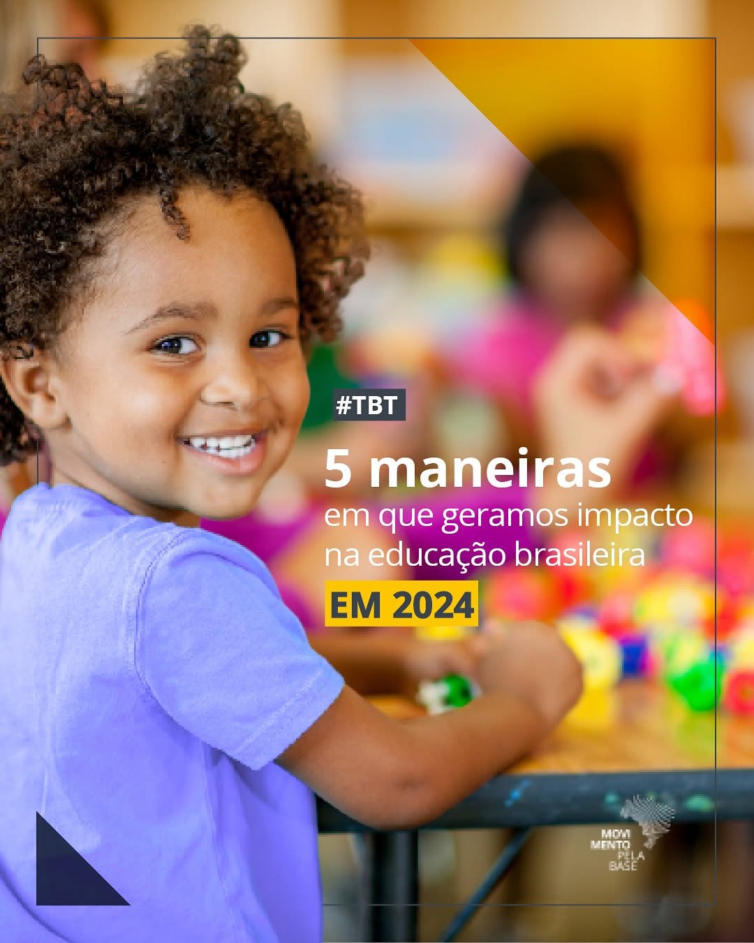Post de Movimento pela Base