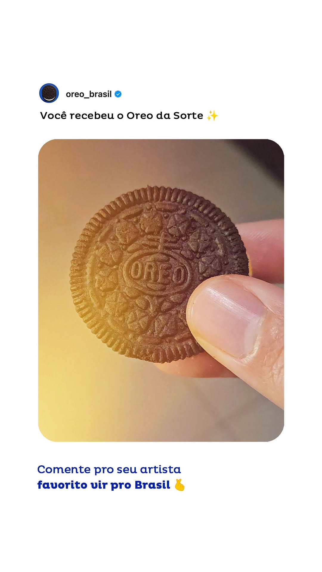Post de Oreo