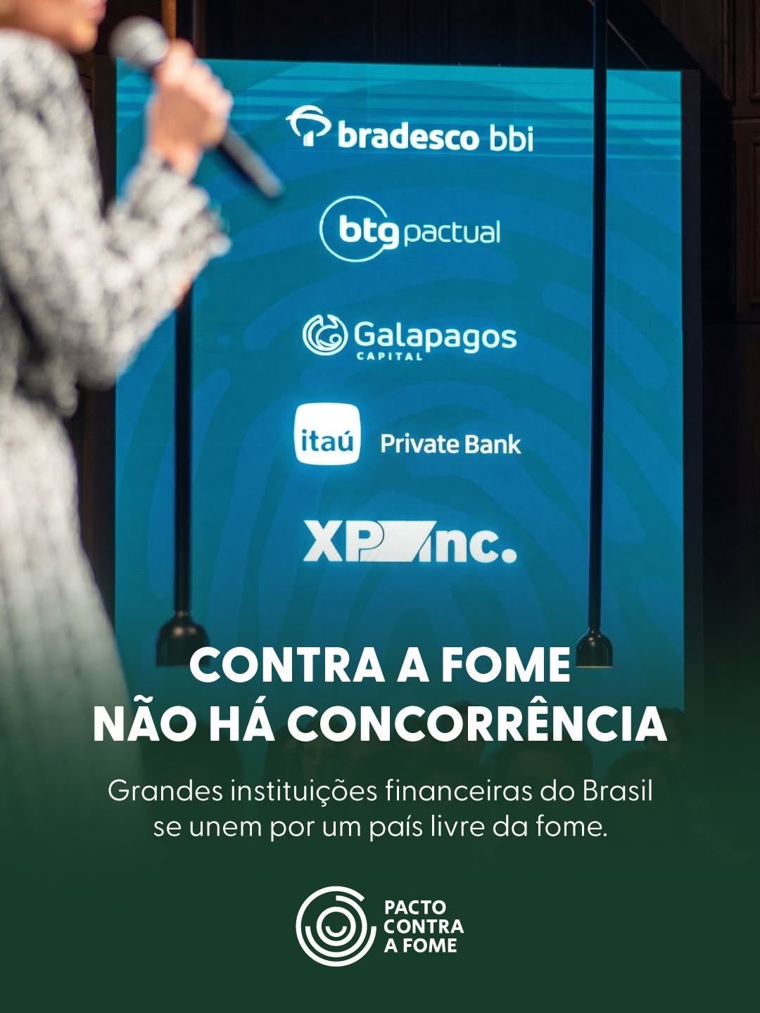 Post de Pacto Contra a Fome